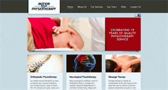 Desktop Screenshot of motionplusphysio.com